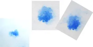 Painting the sky - the second page in our watercolour pencil tutorial featuring the Venice Rialto Fish Market scene