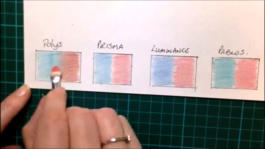 Blending with pan pastel blender