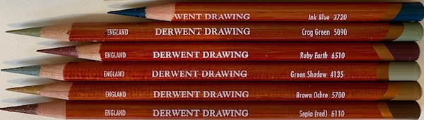 A selection of Derwent Drawing Pencils A selection of Derwent Drawing Pencils