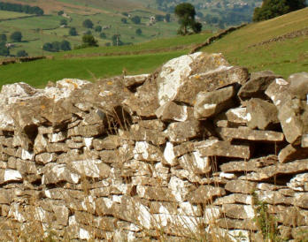 Photo of dry stone wall Photo of dry stone wall