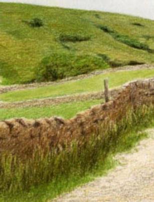 Adding the dry stone wall textures Adding the dry stone wall textures