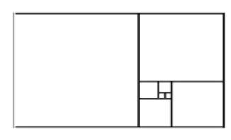 A graphical representation of the Fibonacci sequence A graphical representation of the Fibonacci sequence