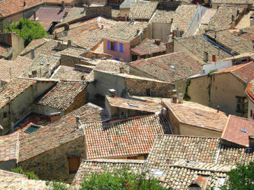 Tiled roofs in French Provence Tiled roofs in French Provence