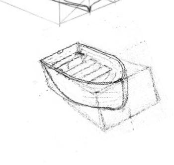 Sketching a Speed Boat: Using Arcs in Perspective - Core77