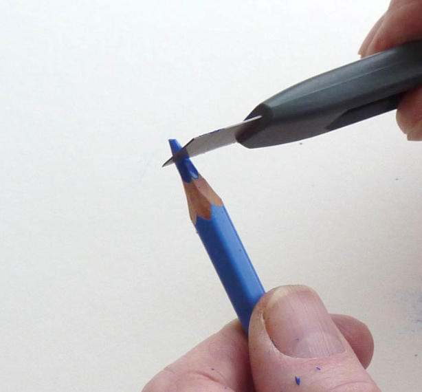 The best way to sharpen your pencils to a fine point