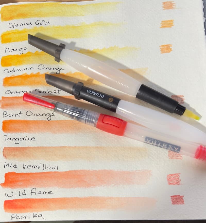 My water brush collection