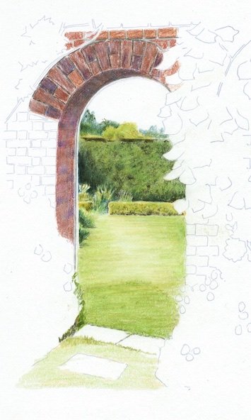 Starting the brickwork