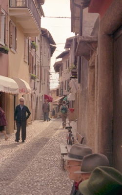 Reference photo of a male figure for human interest in the street scene
