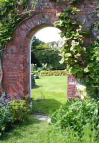 Main reference photo of the archway